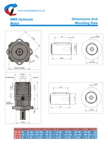 BMS dimensions