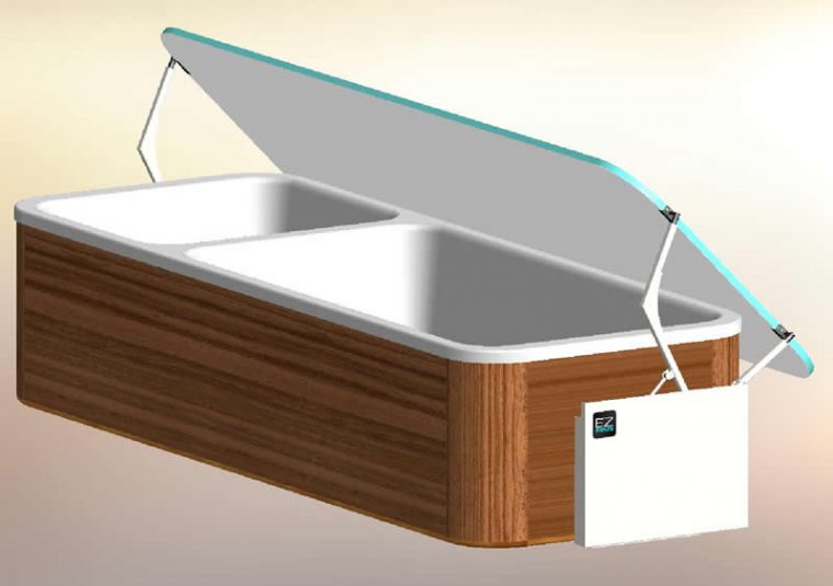 hydraulic hot tub lid 2