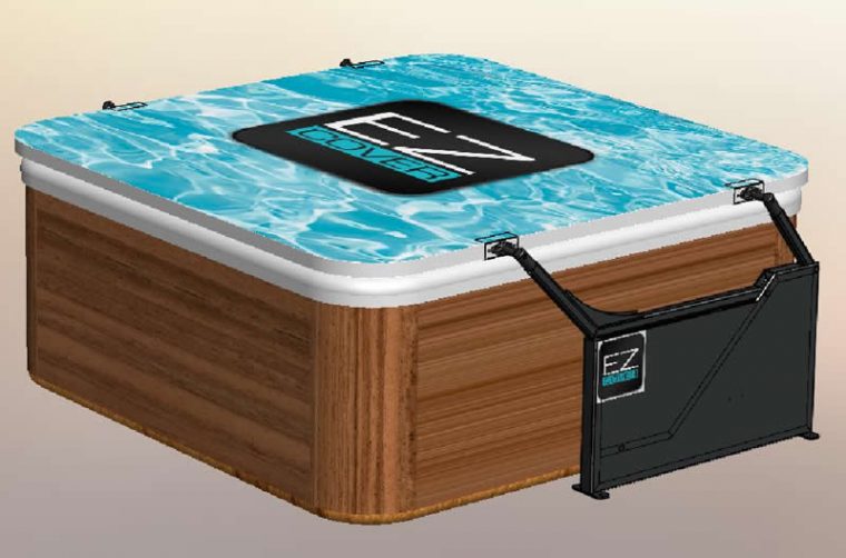 hydraulic hot tub lid 4