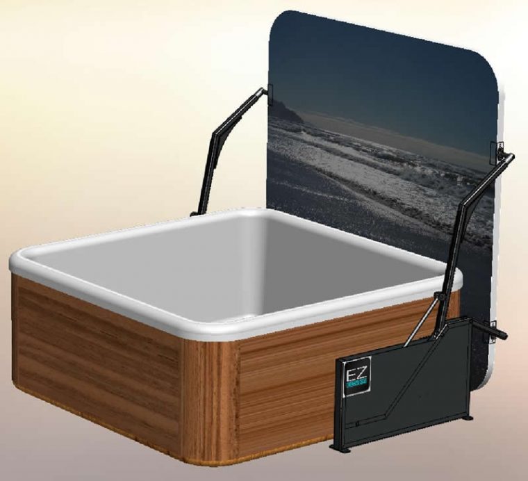 hydraulic hot tub lid 6